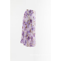 Print woven pleated skirt for Sale